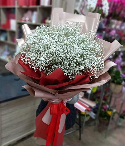 Букет цветов из: Гипсофила в Нальчике