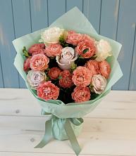 Букет влюбленный романтик в Нальчике Букет цветов из:  Розы в Нальчике