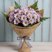 Букет соблазн в Нальчике Букет цветов из:  Хризантемы в Нальчике