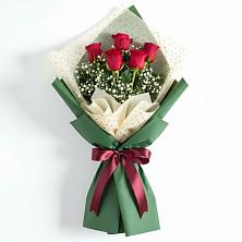 Букет рубиновое очарование в Нальчике Букет цветов из:  Розы в Нальчике